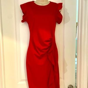 Cocktail dress. Stretchy yet form fitting